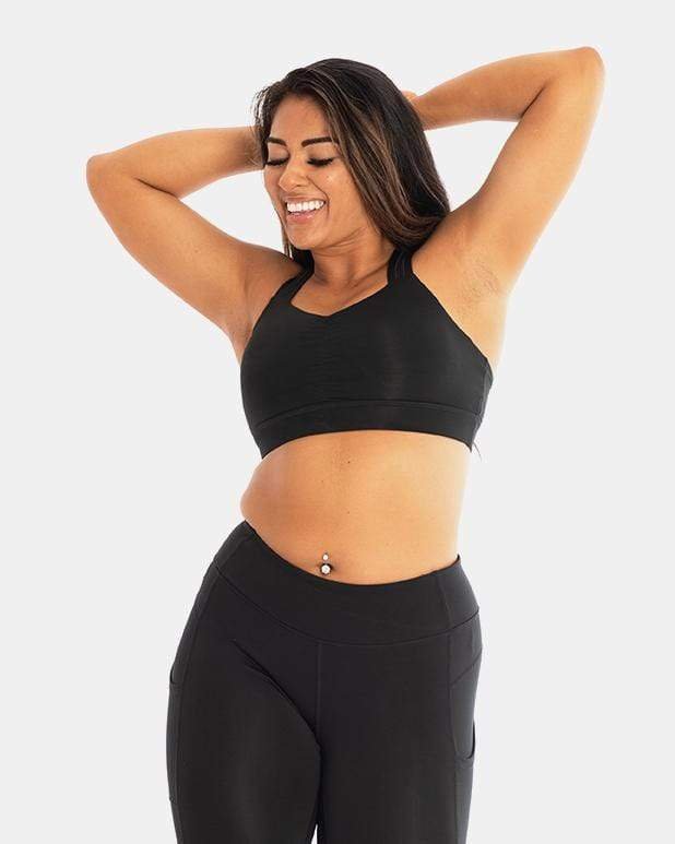 Handful Y - Back Bra - Booya Black | Handful | Evolve Fit Wear