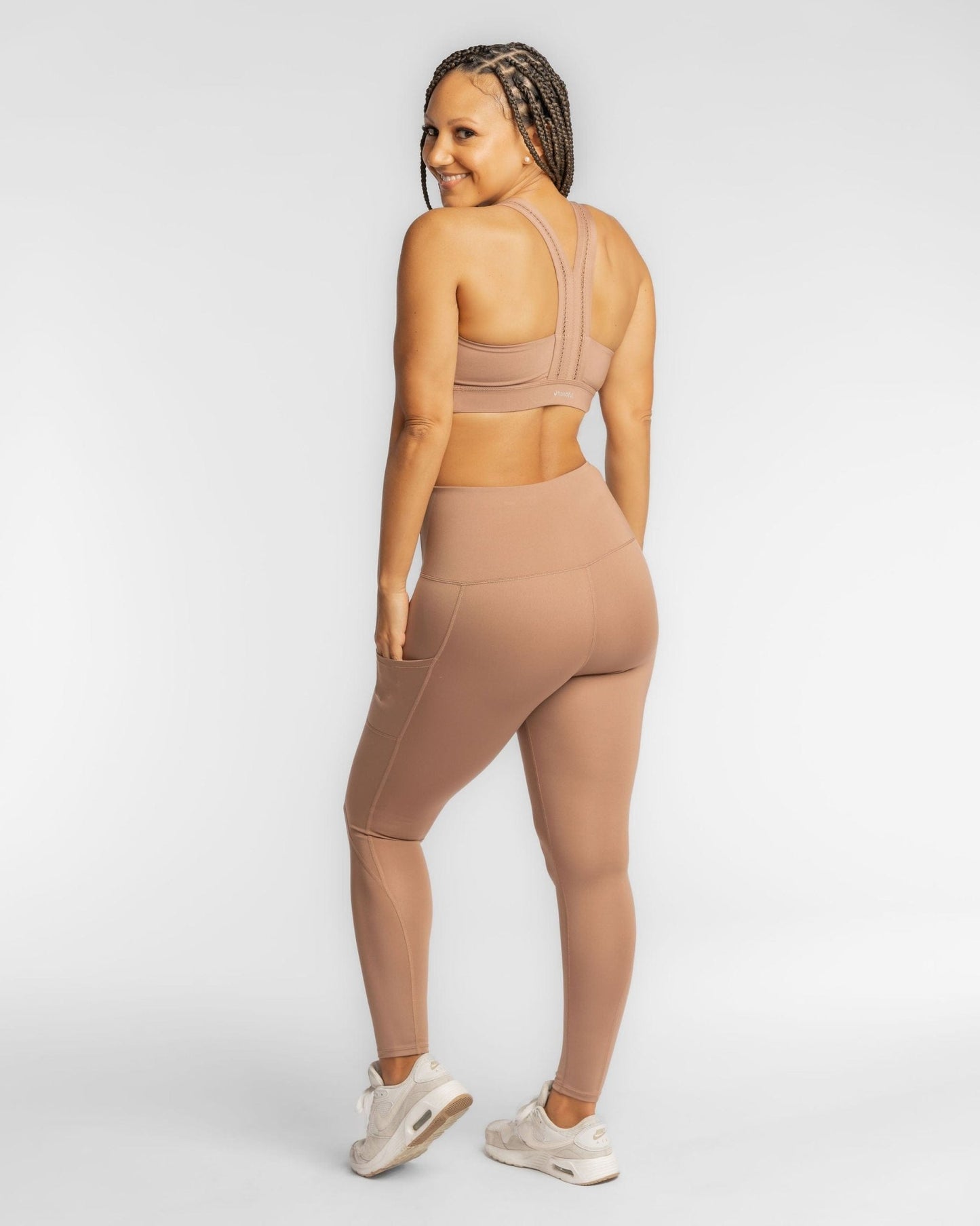 Handful Y - Back Bra - Just Brew It | Handful | Evolve Fit Wear