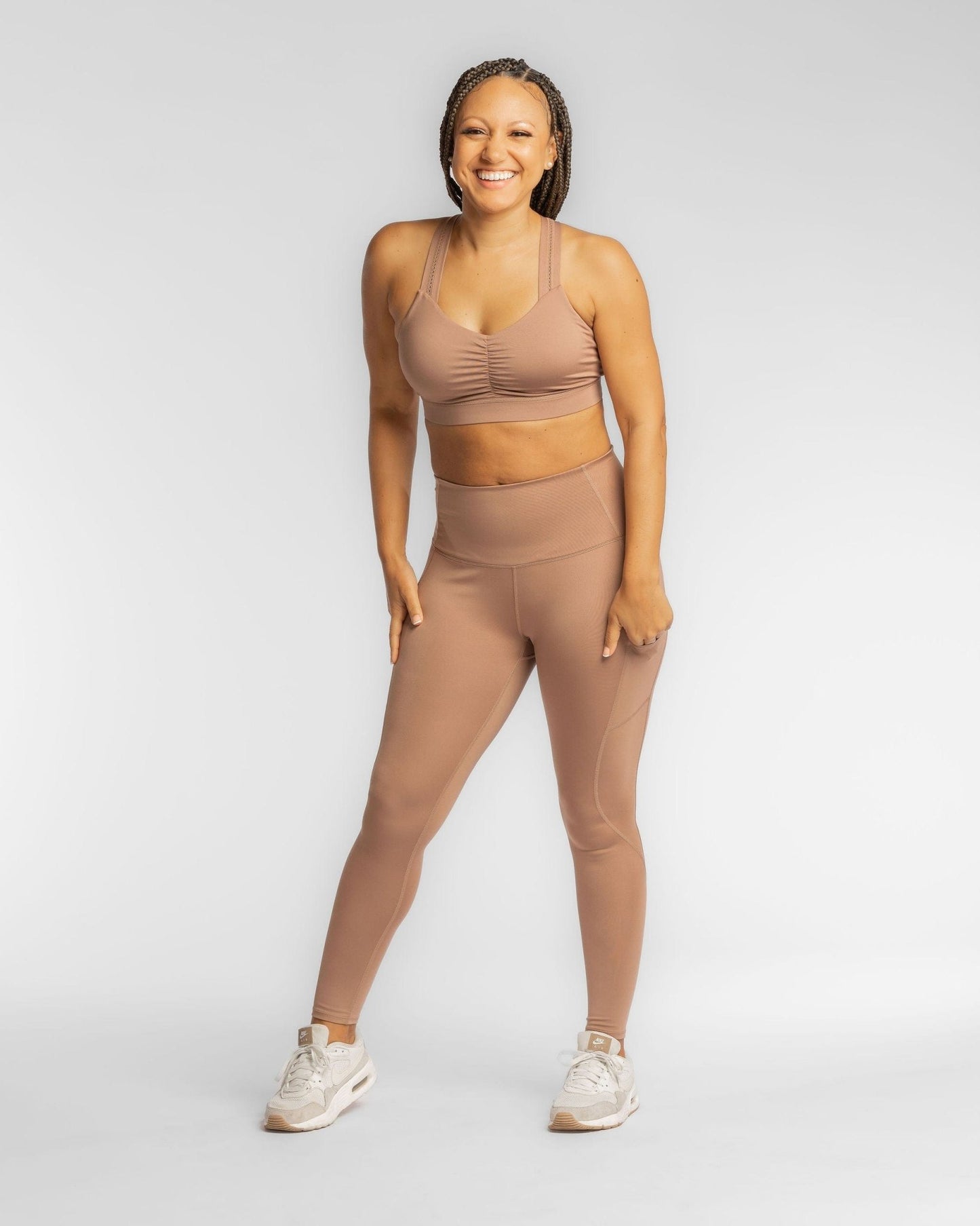 Handful Y - Back Bra - Just Brew It | Handful | Evolve Fit Wear