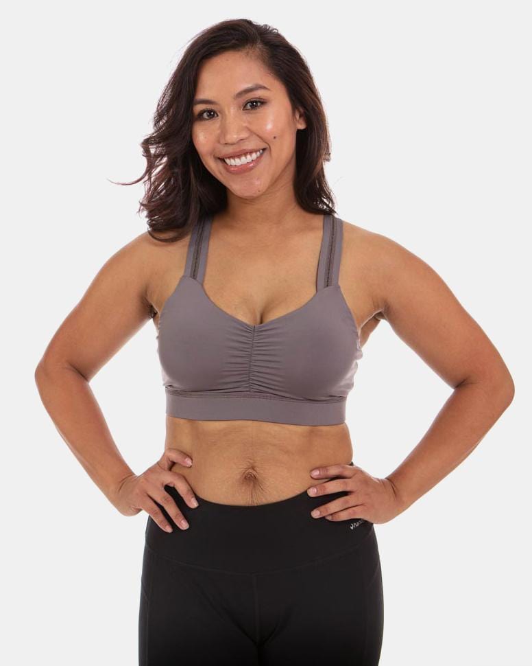 Handful Y - Back Bra - Magnetic Gray | Handful | Evolve Fit Wear