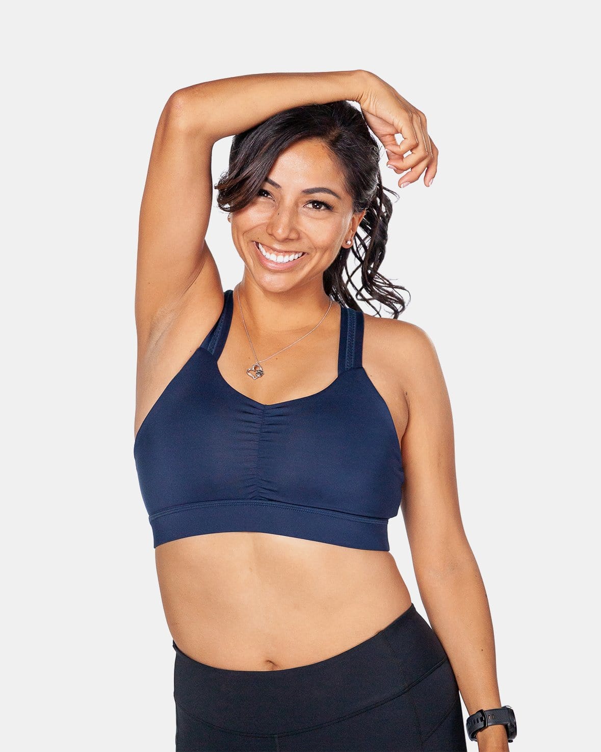 Handful Y - Back Bra - Night Swim Navy | Handful | Evolve Fit Wear