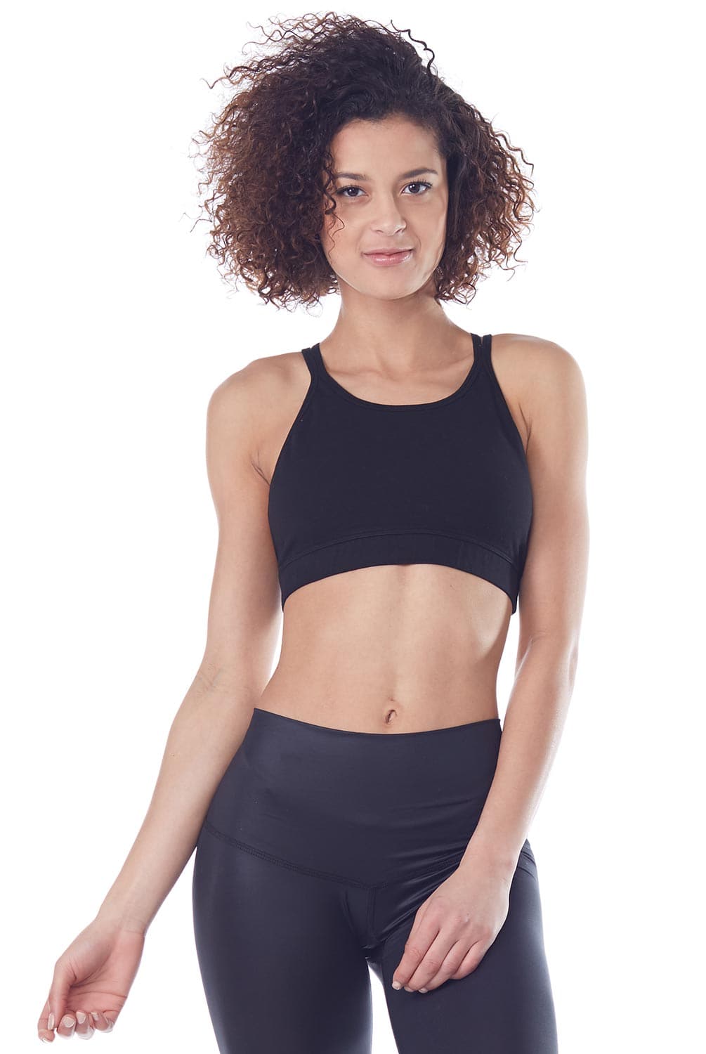 Hard Tail Double Cross Bra - Black | Hard Tail Forever | Evolve Fit Wear