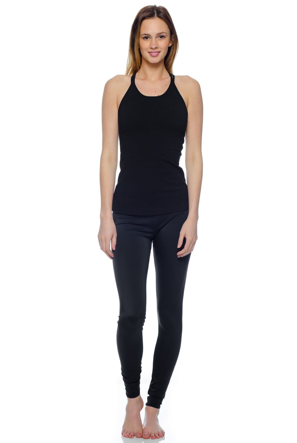 Hard Tail Double Cross Tank - Black | Hard Tail Forever | Evolve Fit Wear