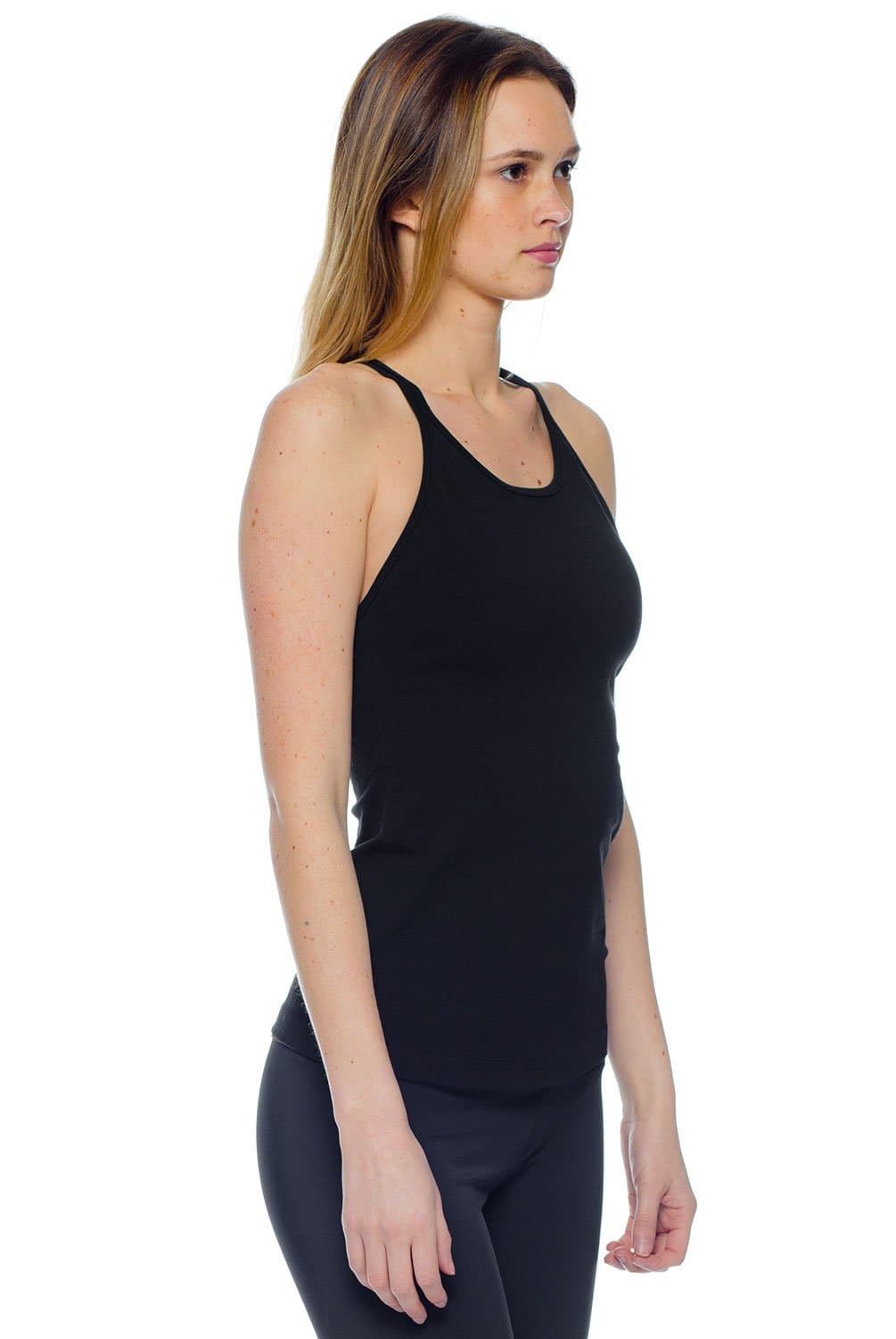 Hard Tail Double Cross Tank - Black | Hard Tail Forever | Evolve Fit Wear