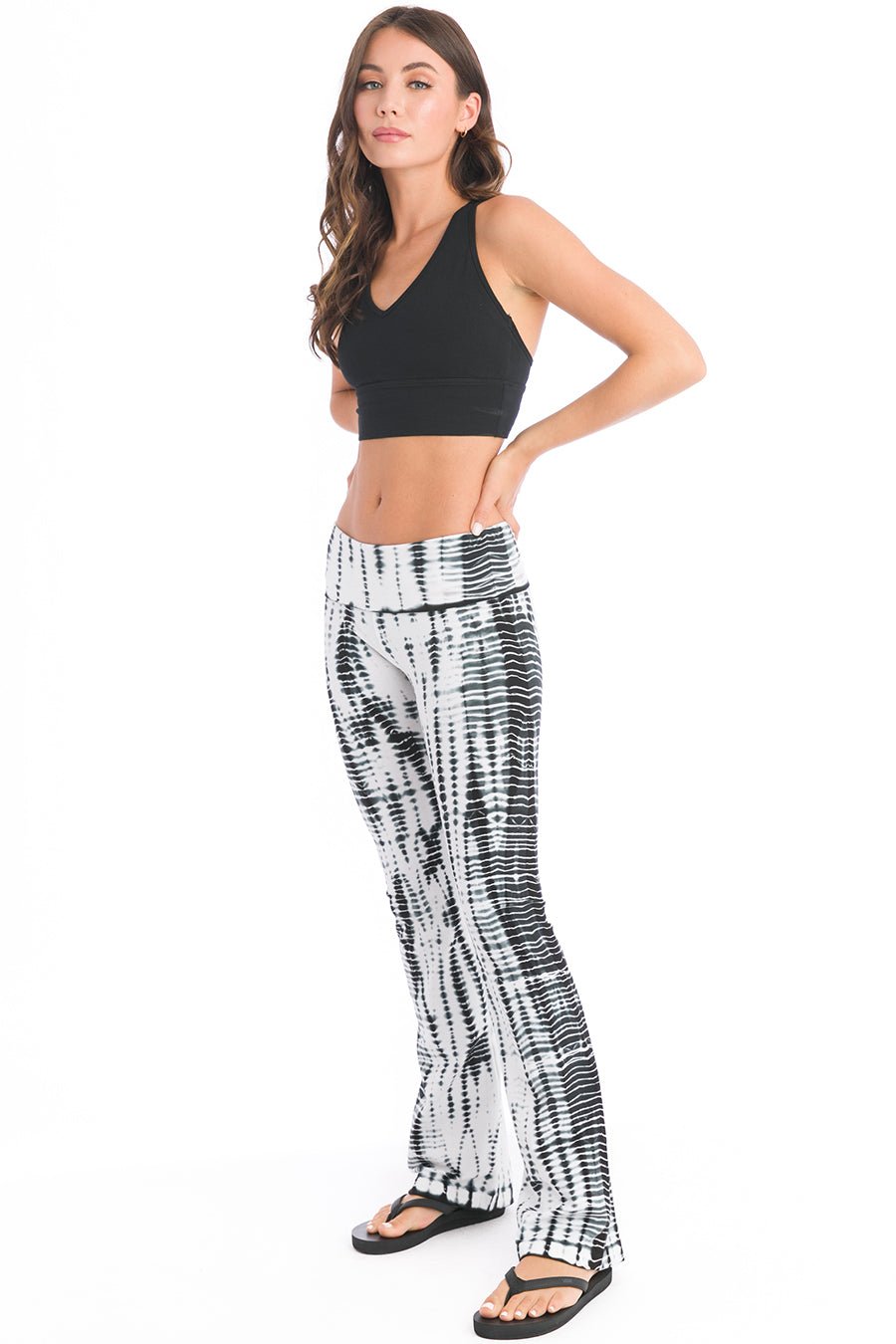 Hard Tail Rolldown Bootleg Pant - All Over Lizard | Hard Tail Forever | Evolve Fit Wear