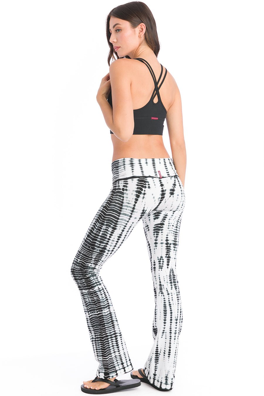 Hard Tail Rolldown Bootleg Pant - All Over Lizard | Hard Tail Forever | Evolve Fit Wear