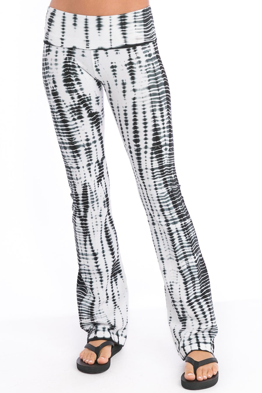 Hard Tail Rolldown Bootleg Pant - All Over Lizard | Hard Tail Forever | Evolve Fit Wear