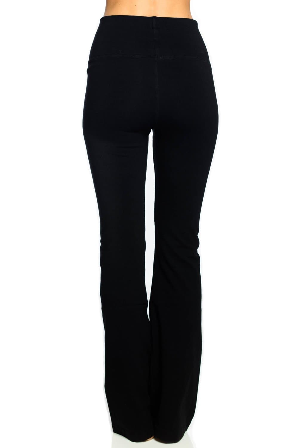 Hard Tail Rolldown Bootleg Pant - Black | Hard Tail Forever | Evolve Fit Wear