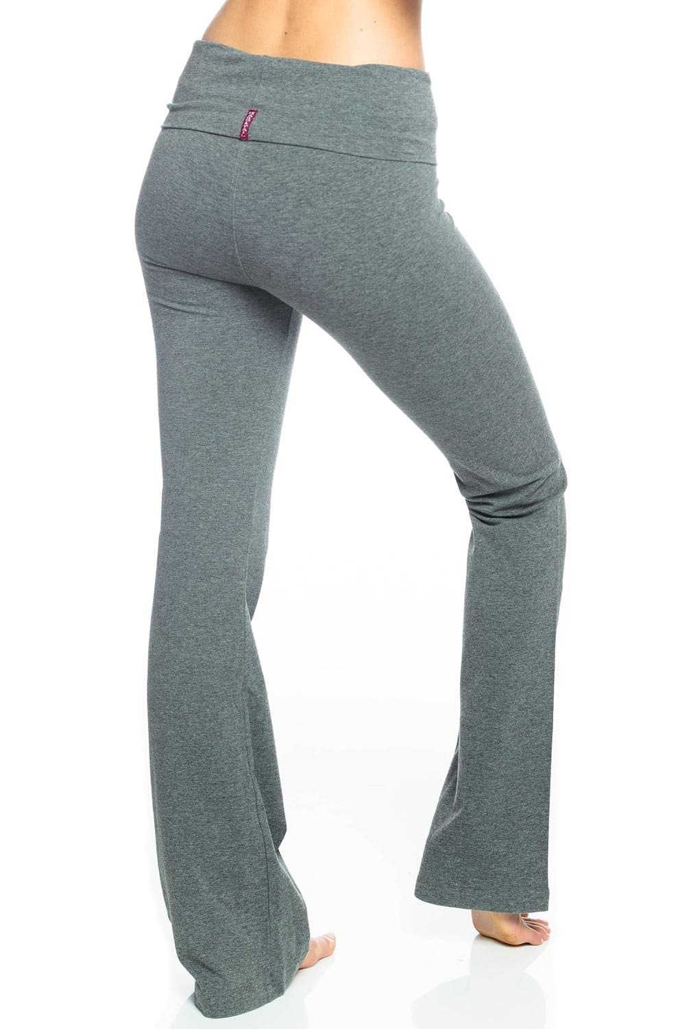 Hard Tail Rolldown Bootleg Pant - Charcoal | Hard Tail Forever | Evolve Fit Wear