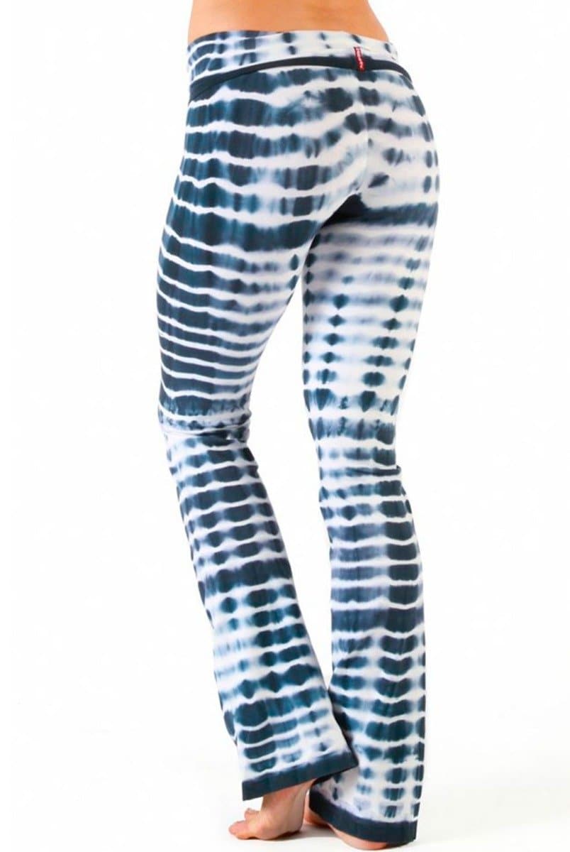 Hard Tail Rolldown Bootleg Pant - Electric Lines | Hard Tail Forever | Evolve Fit Wear