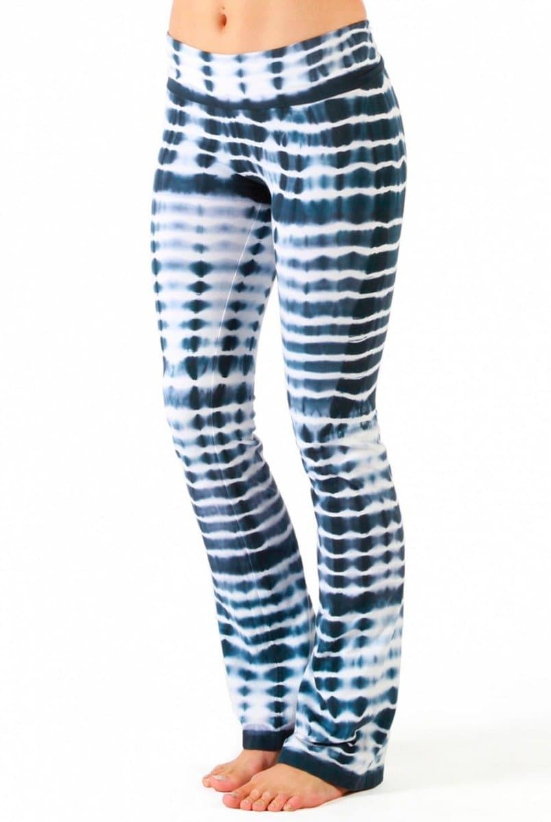 Hard Tail Rolldown Bootleg Pant - Electric Lines | Hard Tail Forever | Evolve Fit Wear