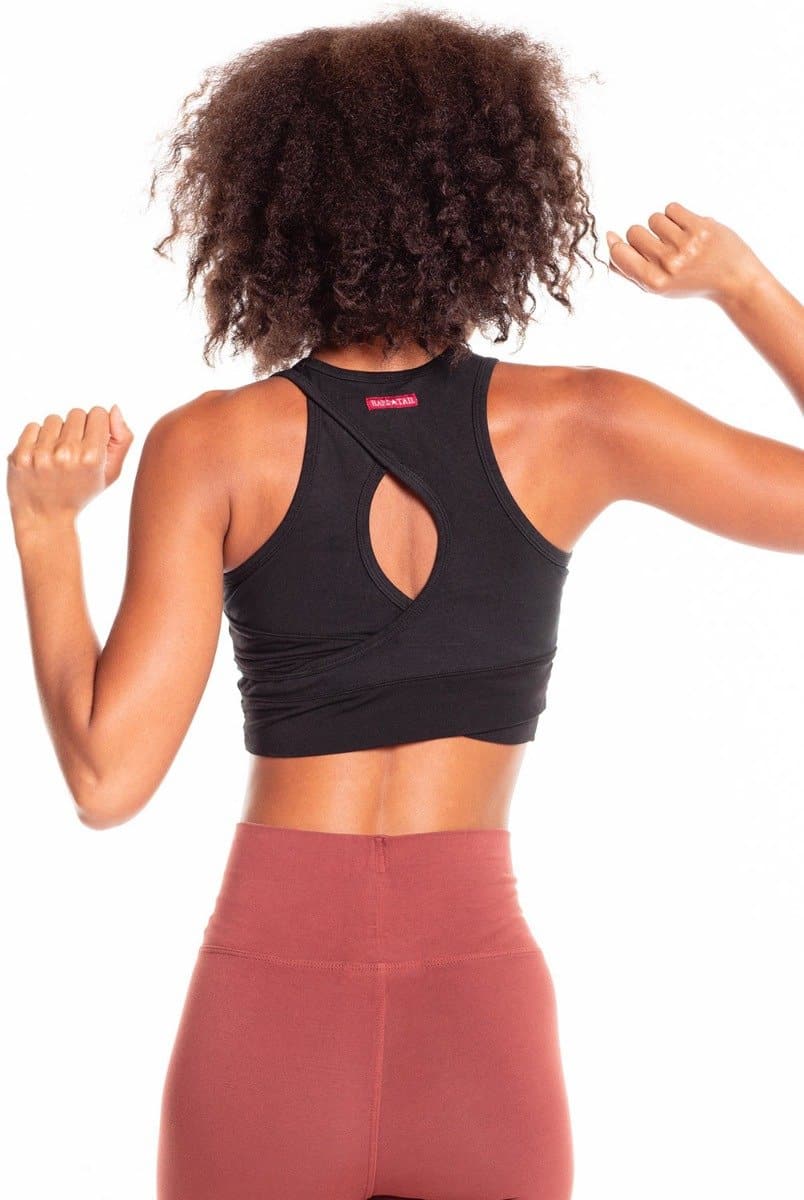 Hard Tail Wrap Back Crop Bra | Hard Tail Forever | Evolve Fit Wear