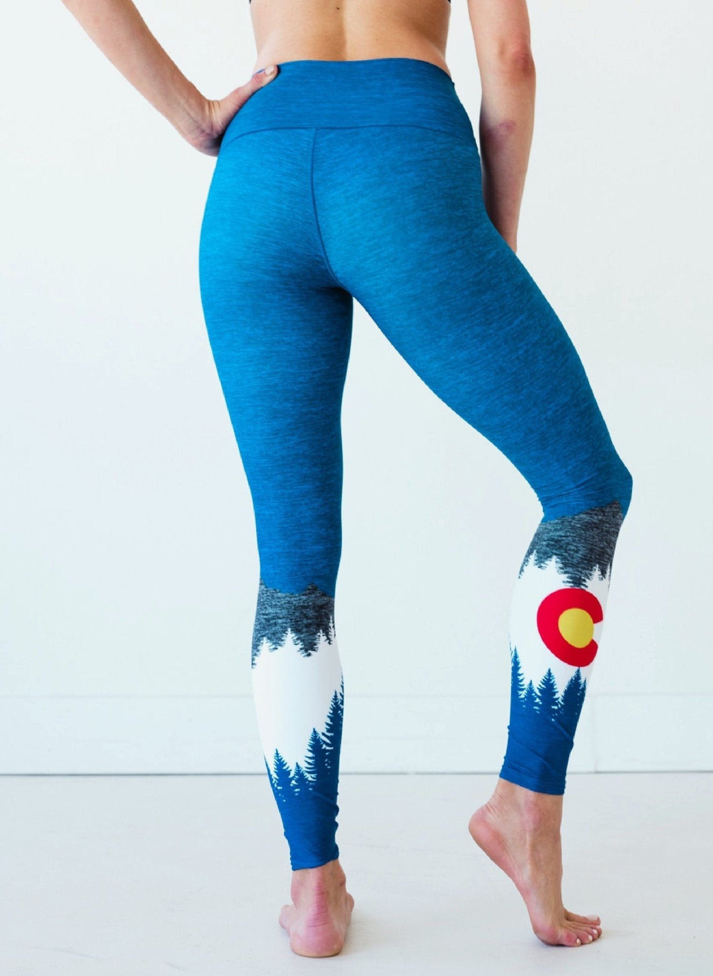 Heather Native Yoga Pants | Colorado Threads Clothing | Evolve Fit Wear