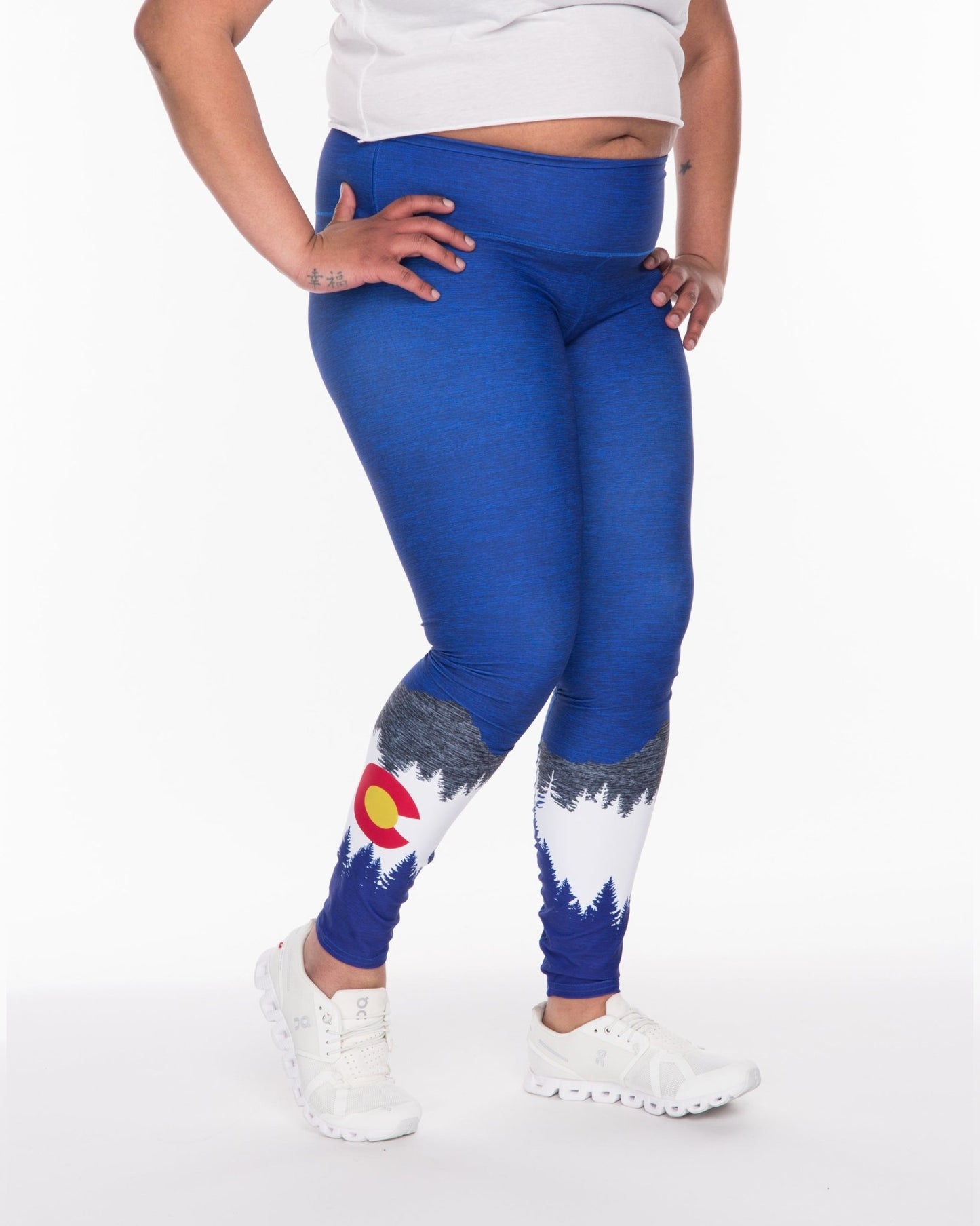 Heather Native Yoga Pants | Colorado Threads Clothing | Evolve Fit Wear