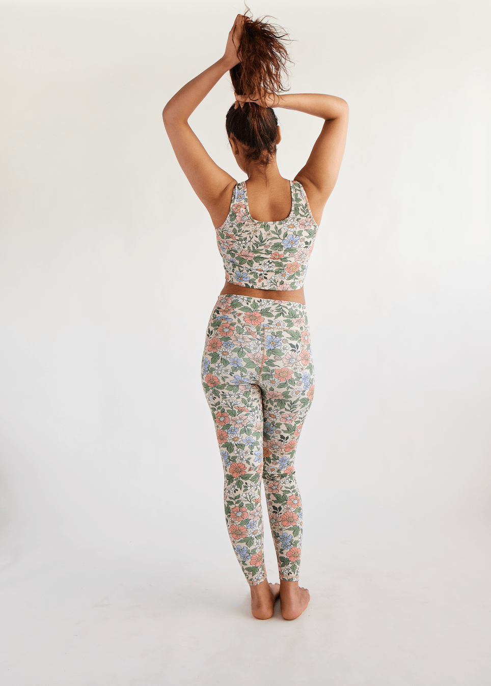 High Rise Leggings - Sweet Floral | Swaay | Evolve Fit Wear