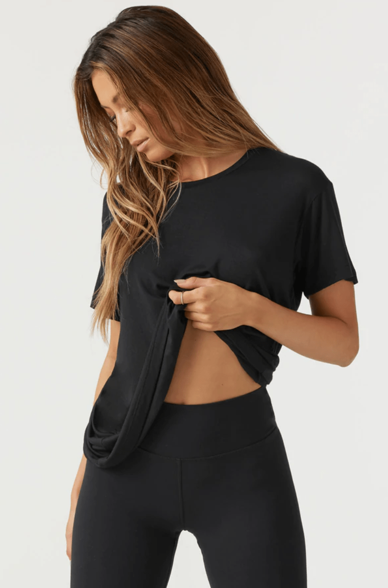 Joah Brown Boyfriend Tee - Black | Joah Brown | Evolve Fit Wear