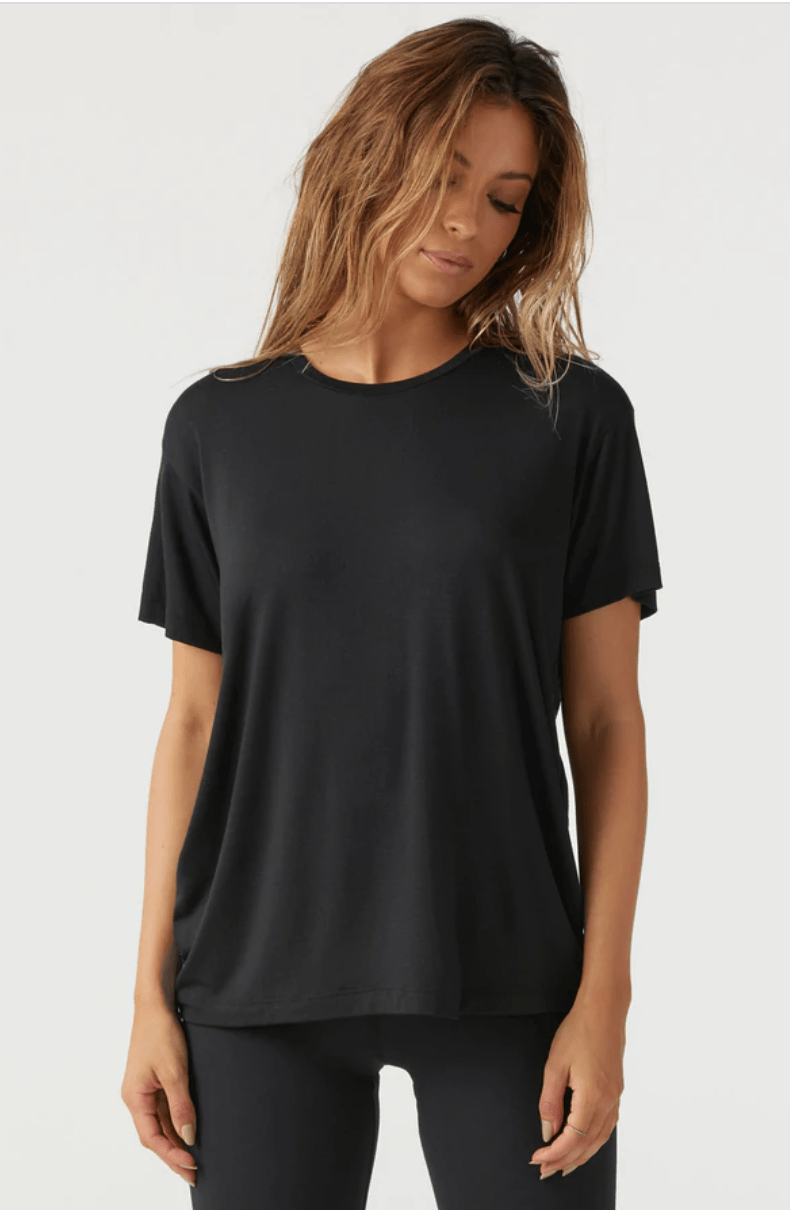 Joah Brown Boyfriend Tee - Black | Joah Brown | Evolve Fit Wear
