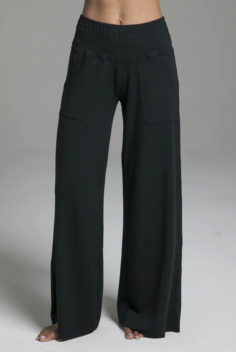 KiraGrace High Cozy Boho Pant - Black | KiraGrace | Evolve Fit Wear