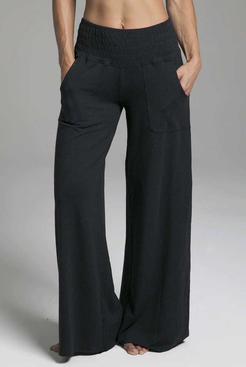 KiraGrace High Cozy Boho Pant - Black | KiraGrace | Evolve Fit Wear