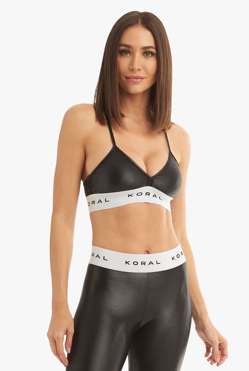 Koral Sweeper Sports Bra Black XS at  Women's Clothing store