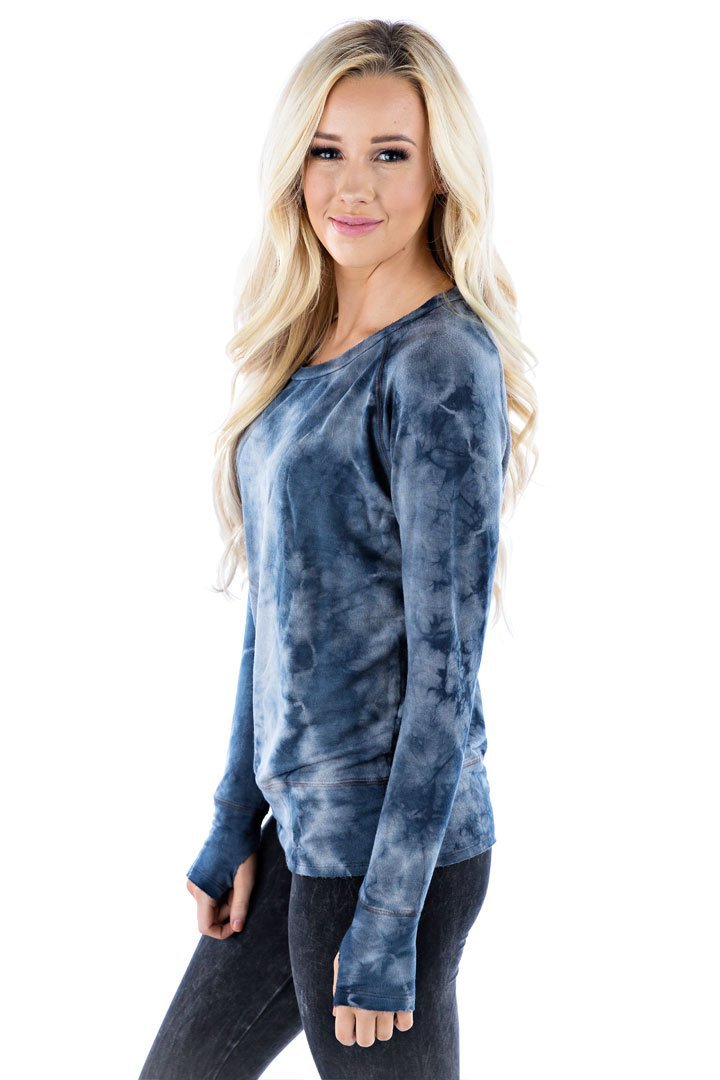 LVR Raw Pullover w/ Thumbholes - Crystal | LVR | Evolve Fit Wear