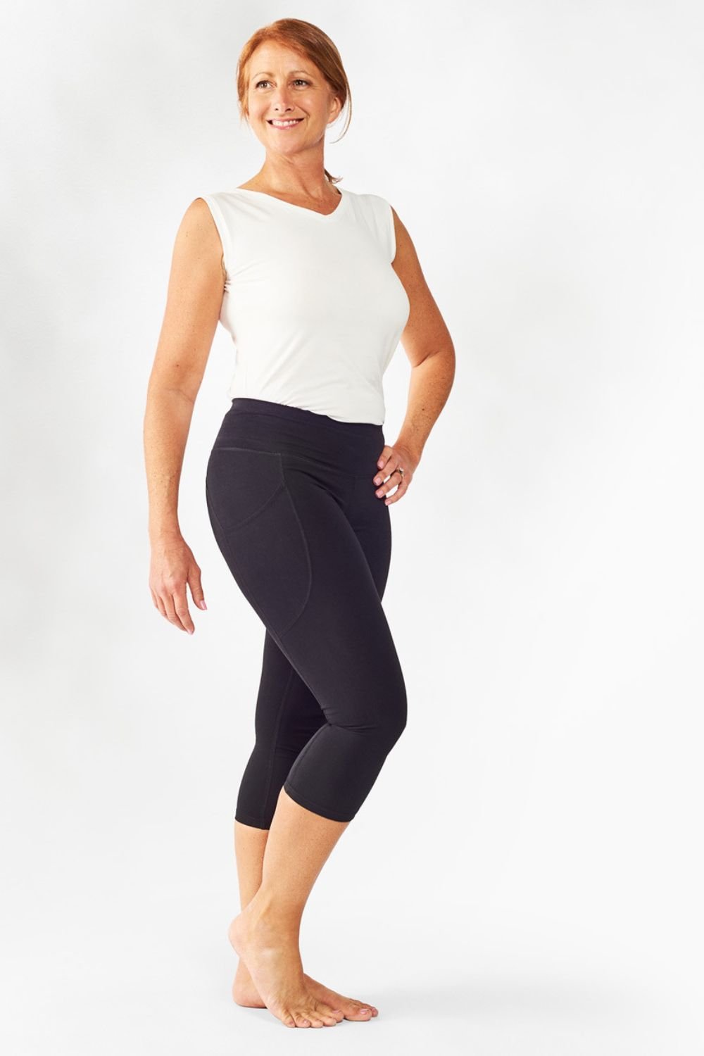 Maggie's Organics Pocket Midcalf Legging | Maggies Organics | Evolve Fit Wear