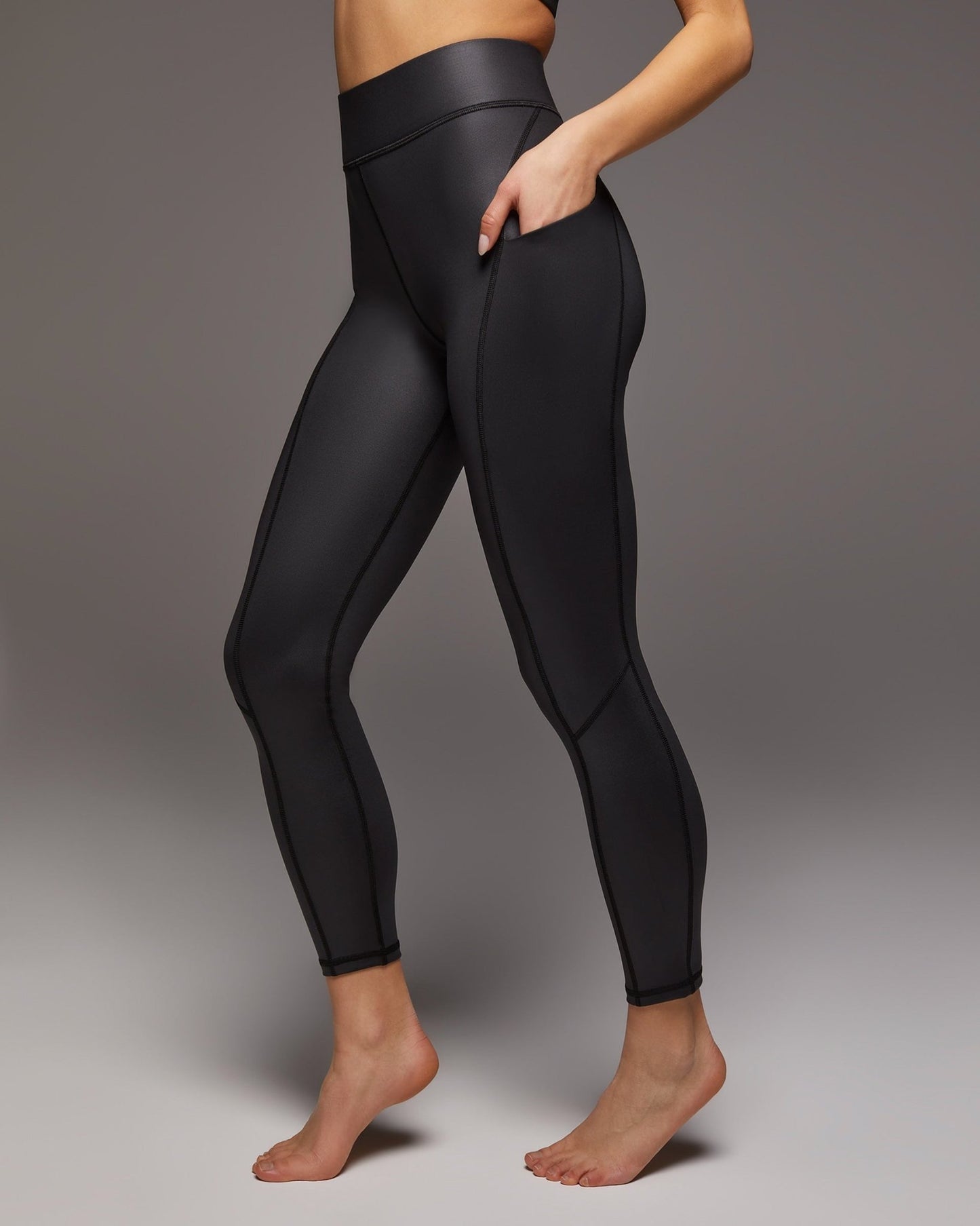 Michi Alba Gloss Pocket Legging | MICHI | Evolve Fit Wear