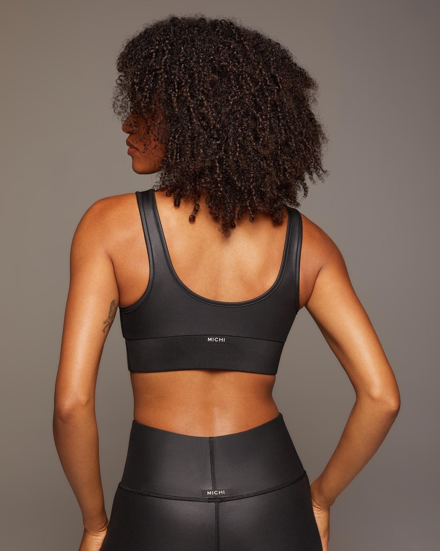 Michi Basal Gloss Longline Bra | MICHI | Evolve Fit Wear
