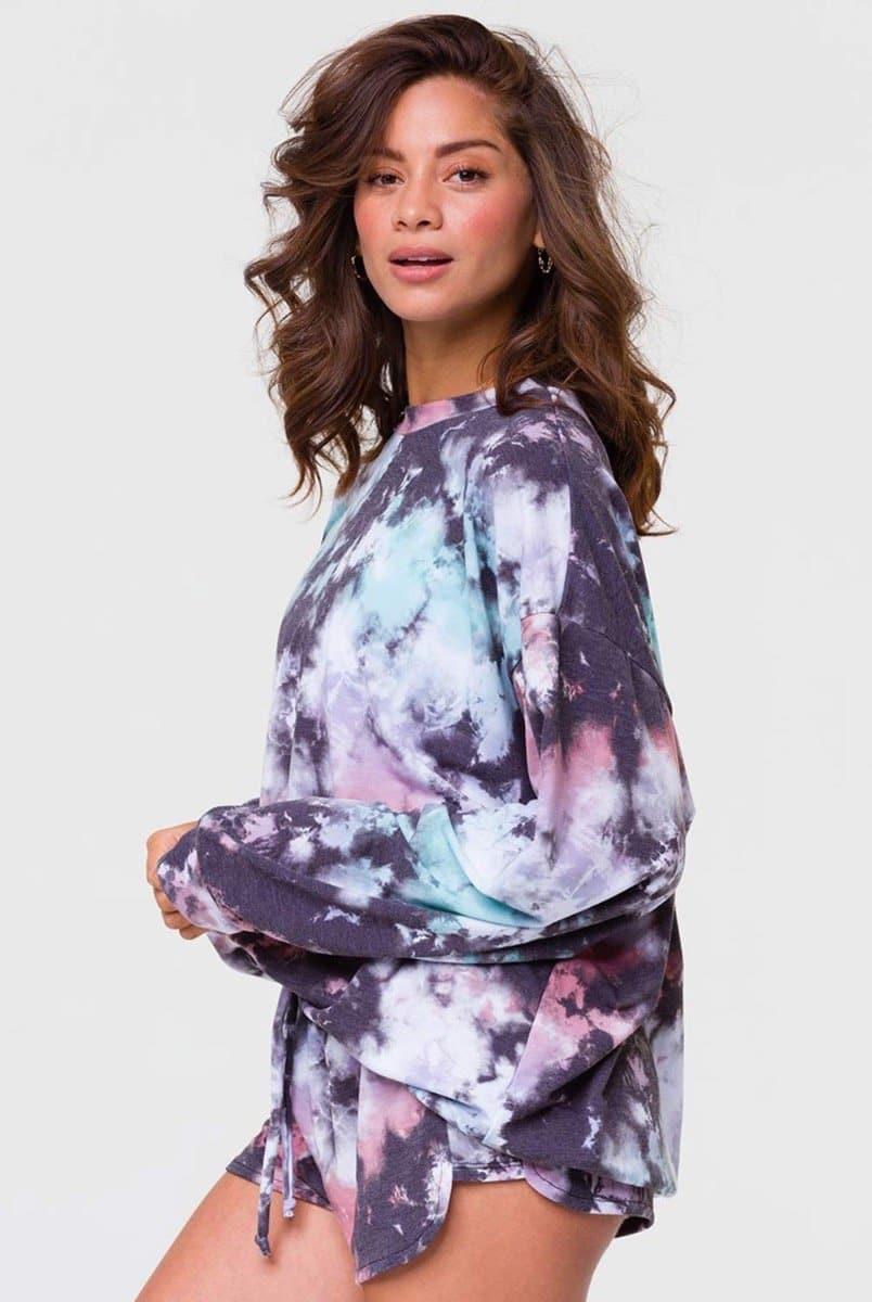 Onzie Boyfriend Tie Dye Sweatshirt - Evolve Fit Wear