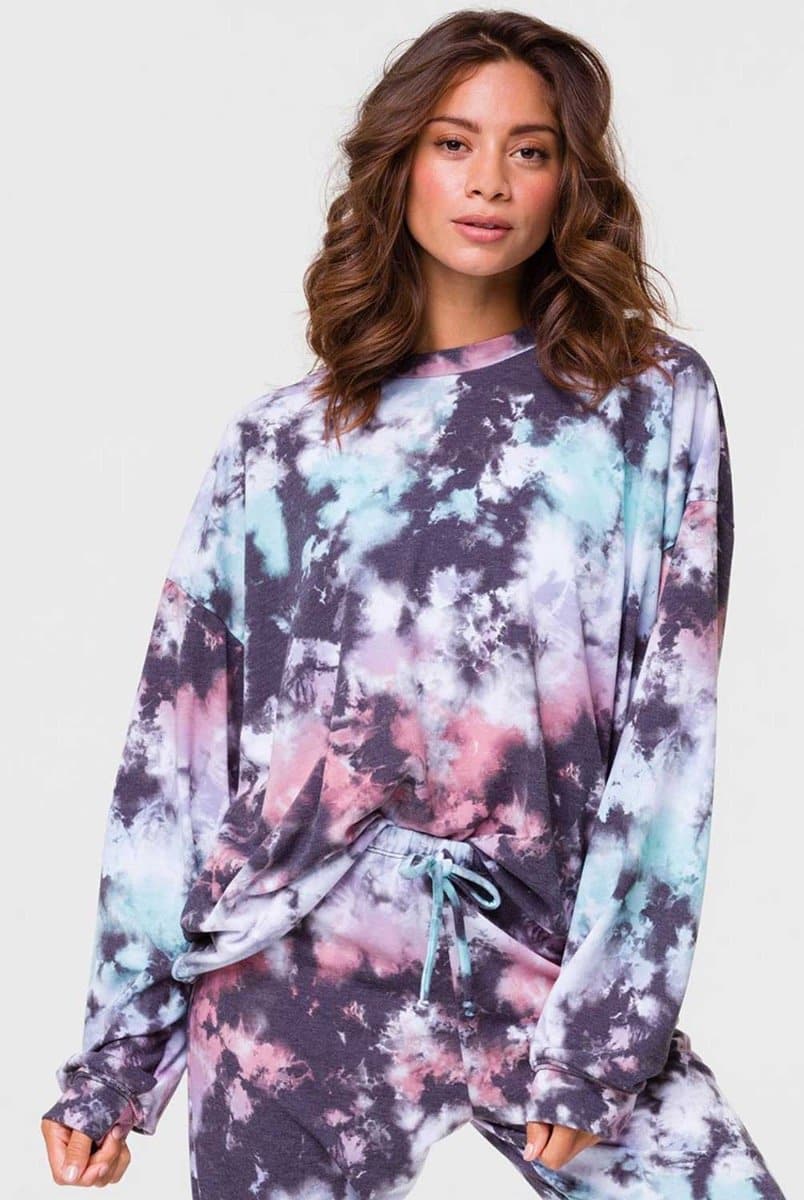 Onzie Boyfriend Tie Dye Sweatshirt - Evolve Fit Wear