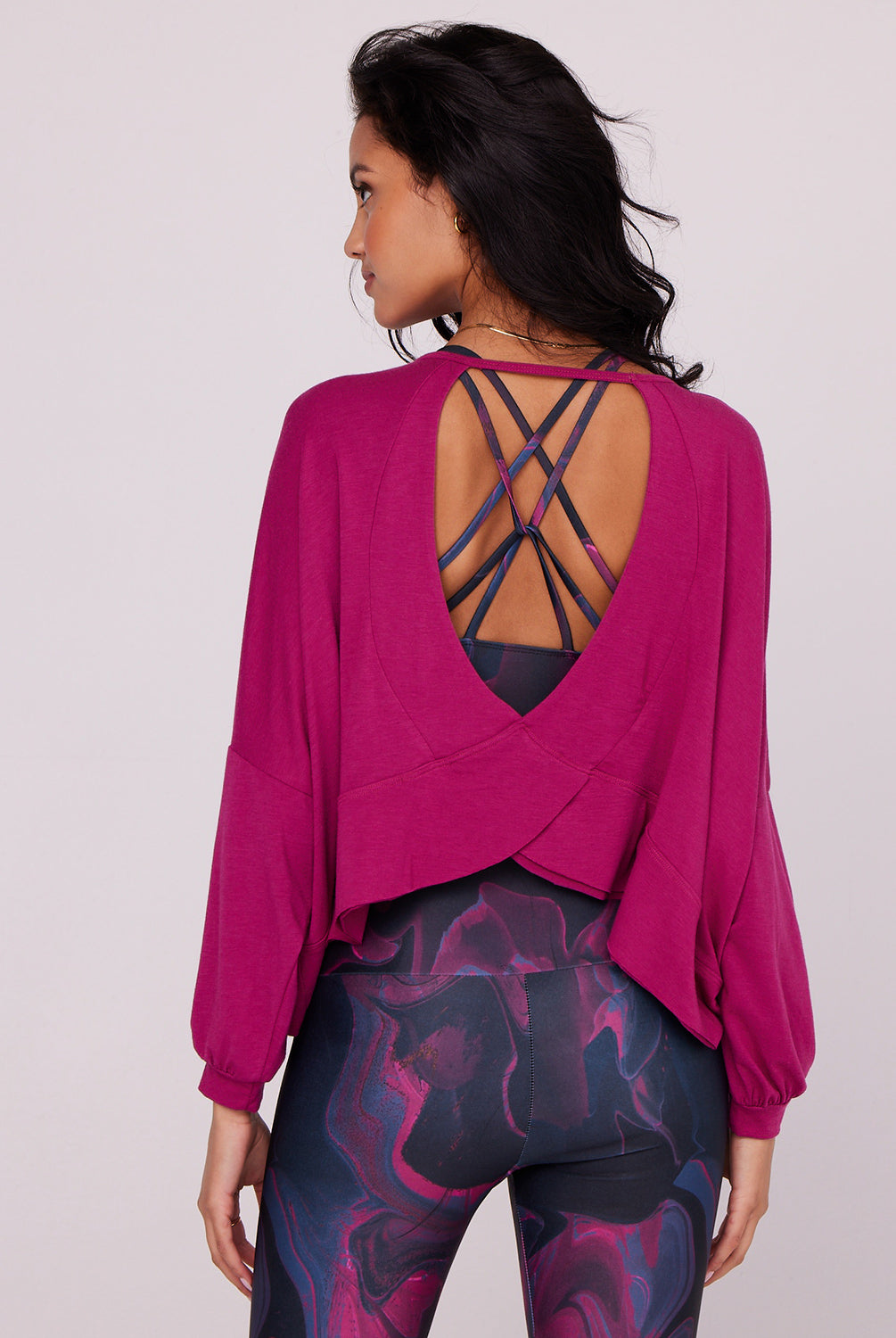 Beyond Yoga Boysenberry Sale