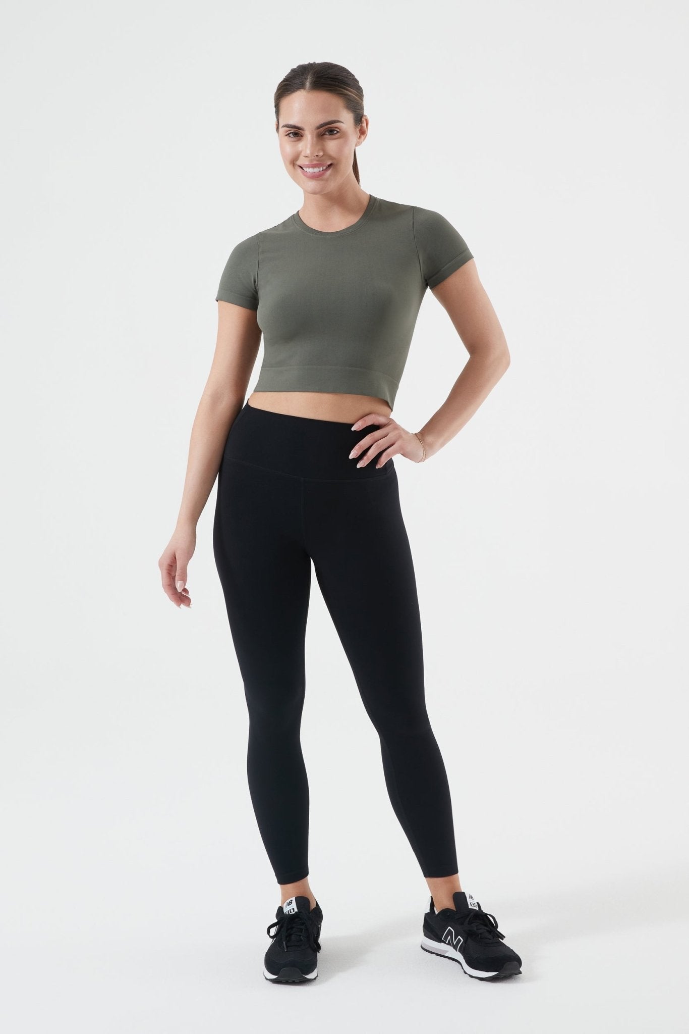 Our Favorite Crop - Ultra Soft Seamless Crop Top for Performance & Comfort | NUX | Evolve Fit Wear