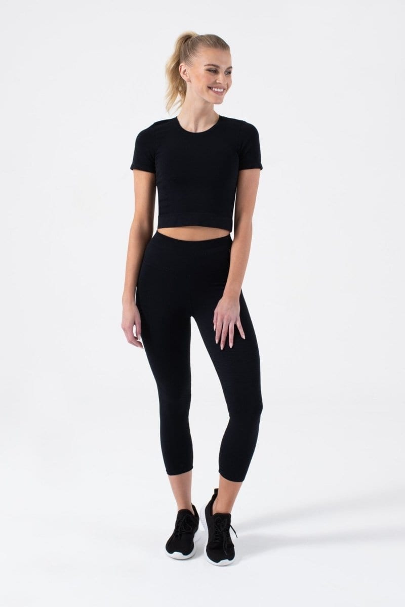 Our Favorite Crop - Ultra Soft Seamless Crop Top for Performance & Comfort | NUX | Evolve Fit Wear