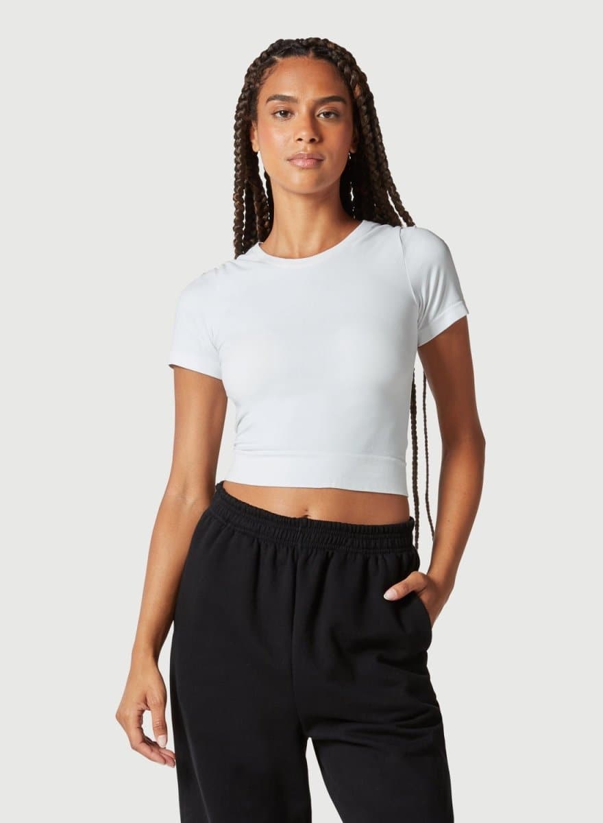 Our Favorite Crop - Ultra Soft Seamless Crop Top for Performance & Comfort | NUX | Evolve Fit Wear