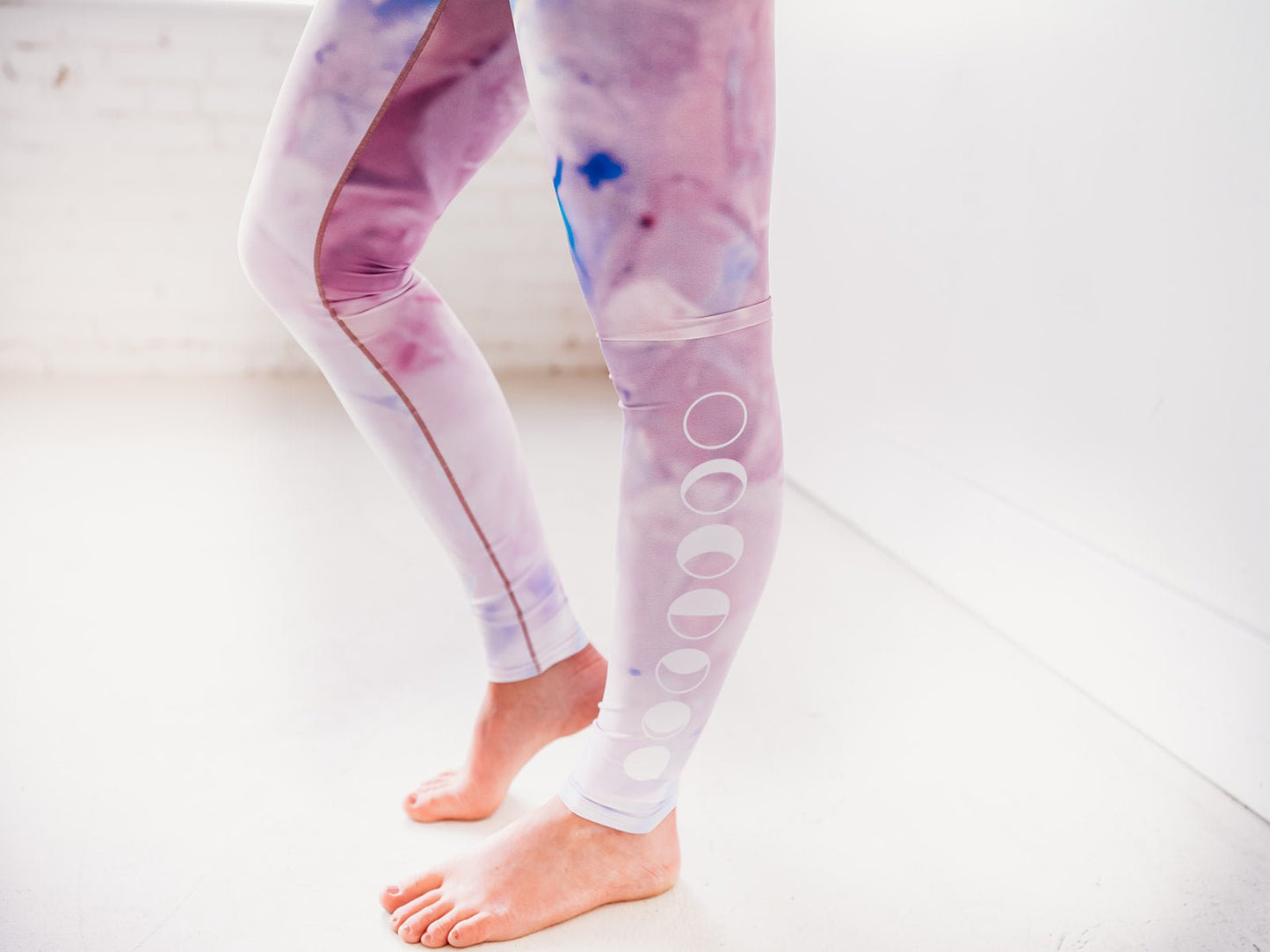 Pink Tie Dye Yoga Pants | Colorado Threads Clothing | Evolve Fit Wear