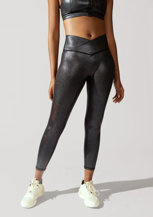 POPFLEX, Pants & Jumpsuits, High Rise Crisscross Hourglass Legging With  Pockets Black 2x 27