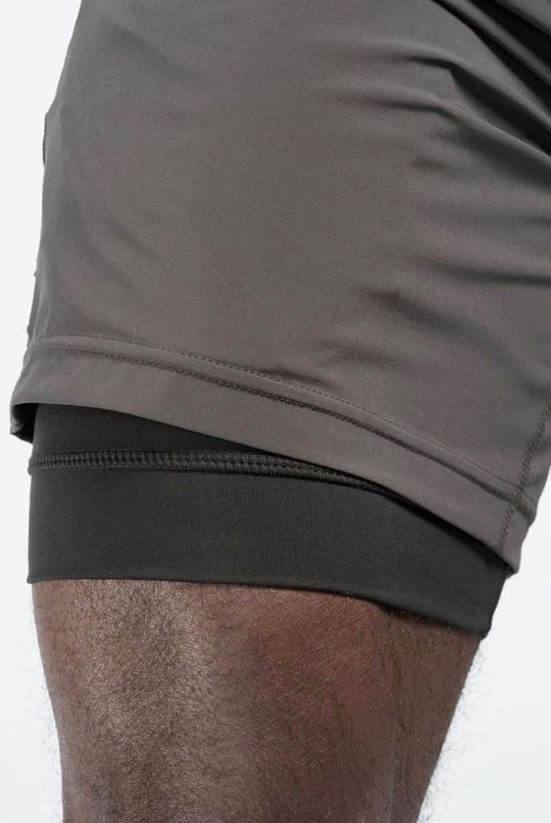 Rhone 7 Lined Mako Short - Grey | Rhone | Evolve Fit Wear