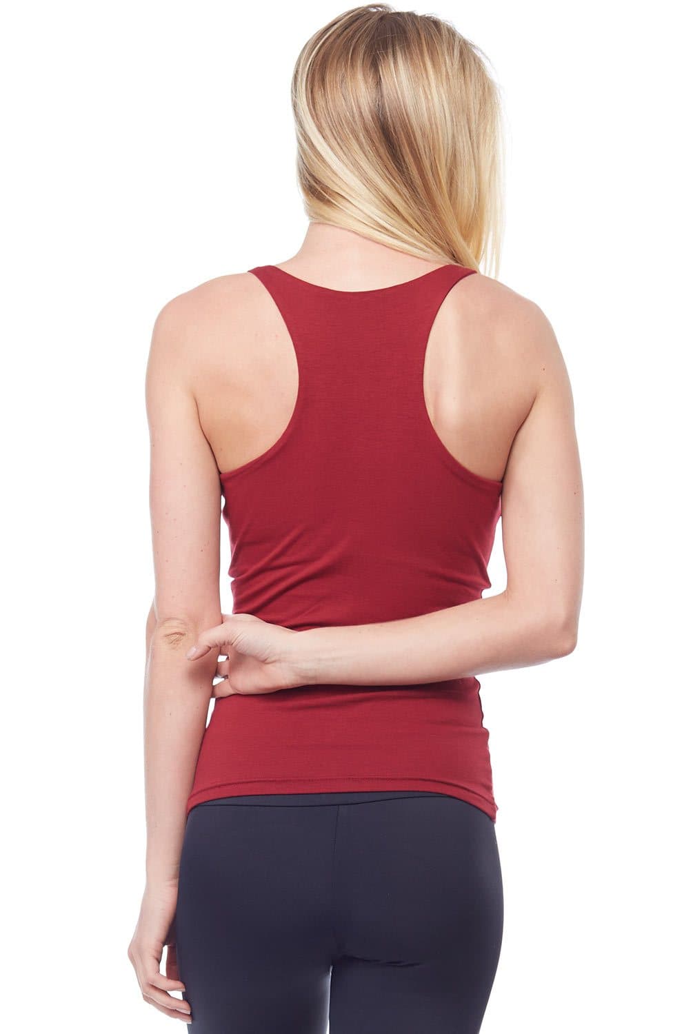 Sandra McCray Flat V - Neck Tank w - Bra | Sandra McCray | Evolve Fit Wear