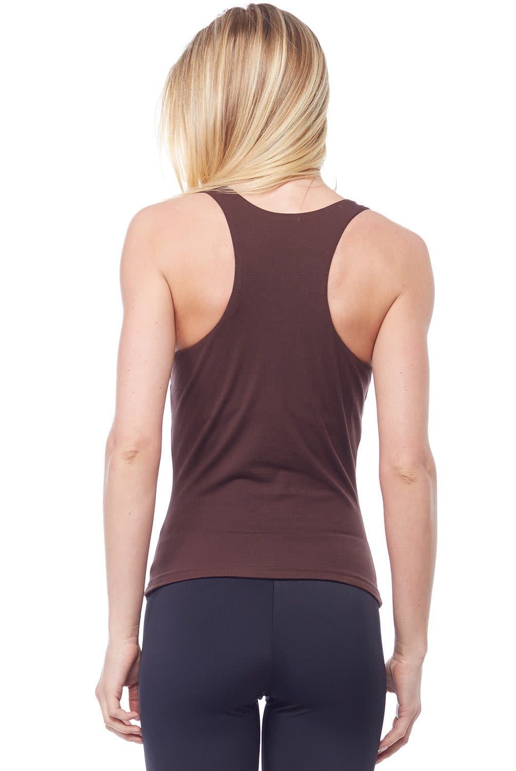 Sandra McCray Flat V - Neck Tank w - Bra | Sandra McCray | Evolve Fit Wear