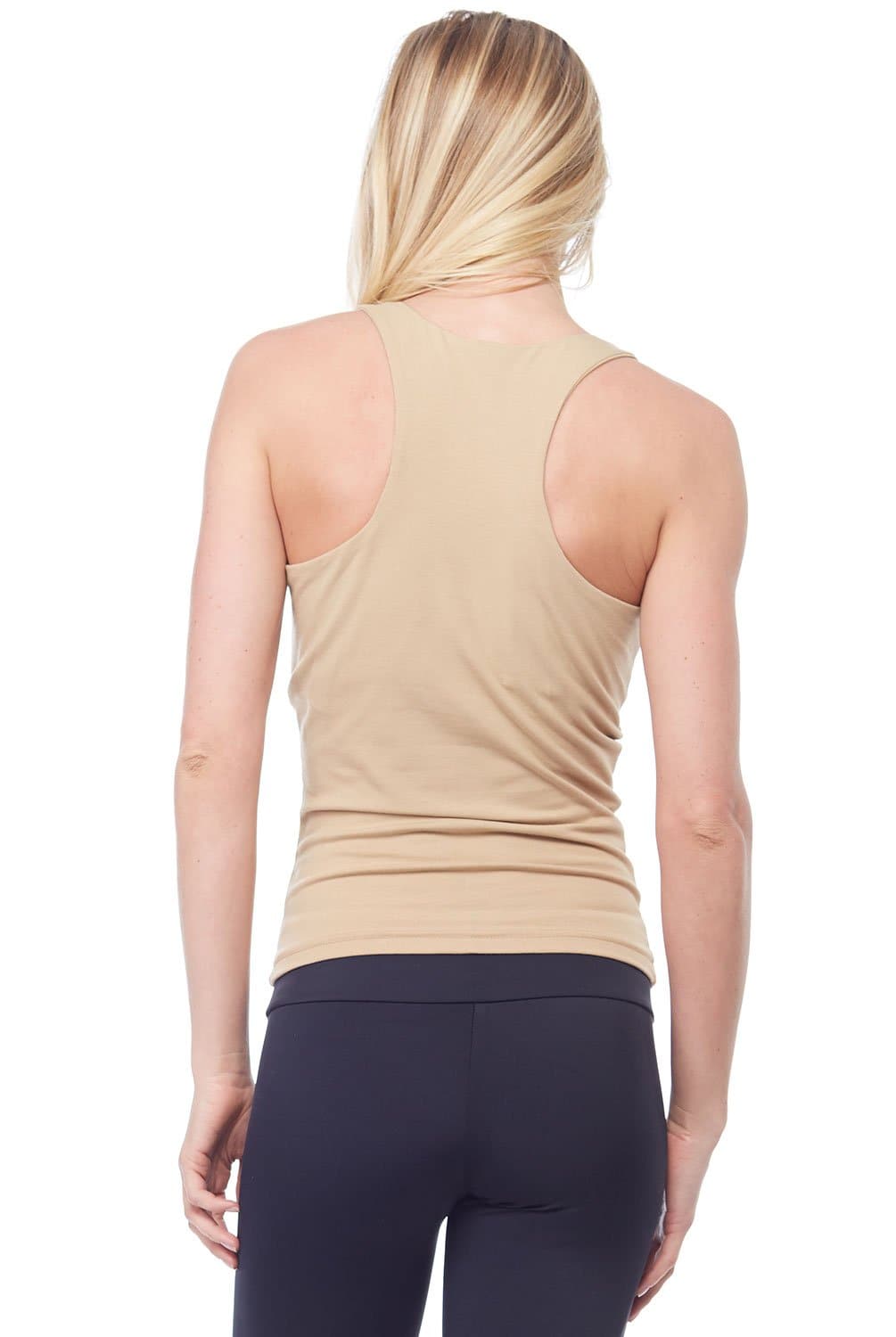 Sandra McCray Flat V - Neck Tank w - Bra | Sandra McCray | Evolve Fit Wear