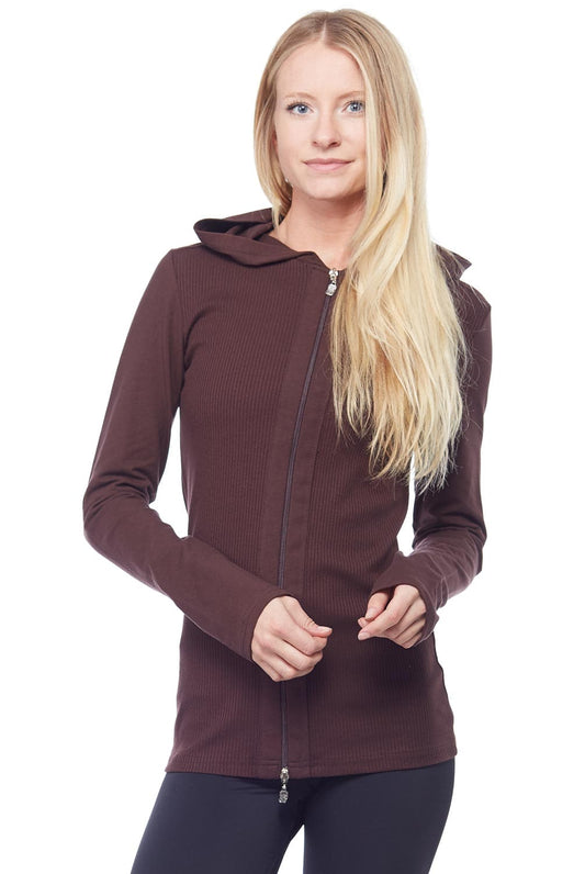 Sandra McCray Long Hooded Jacket | Sandra McCray | Evolve Fit Wear