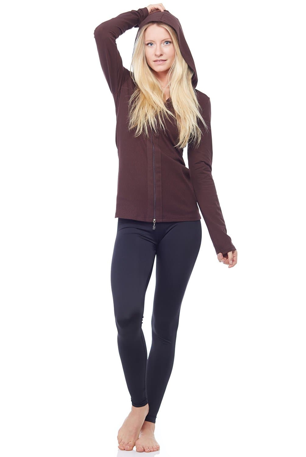 Sandra McCray Long Hooded Jacket | Sandra McCray | Evolve Fit Wear