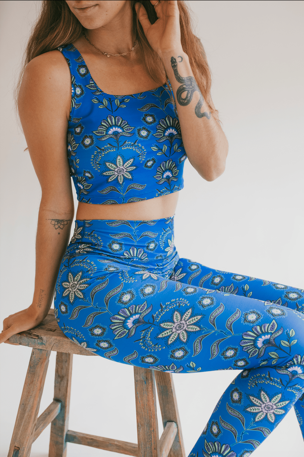 Simple Crop Top - Bloom | Swaay | Evolve Fit Wear