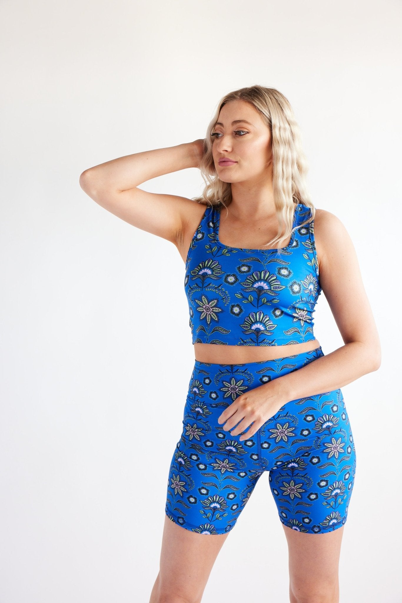 Simple Crop Top - Bloom | Swaay | Evolve Fit Wear