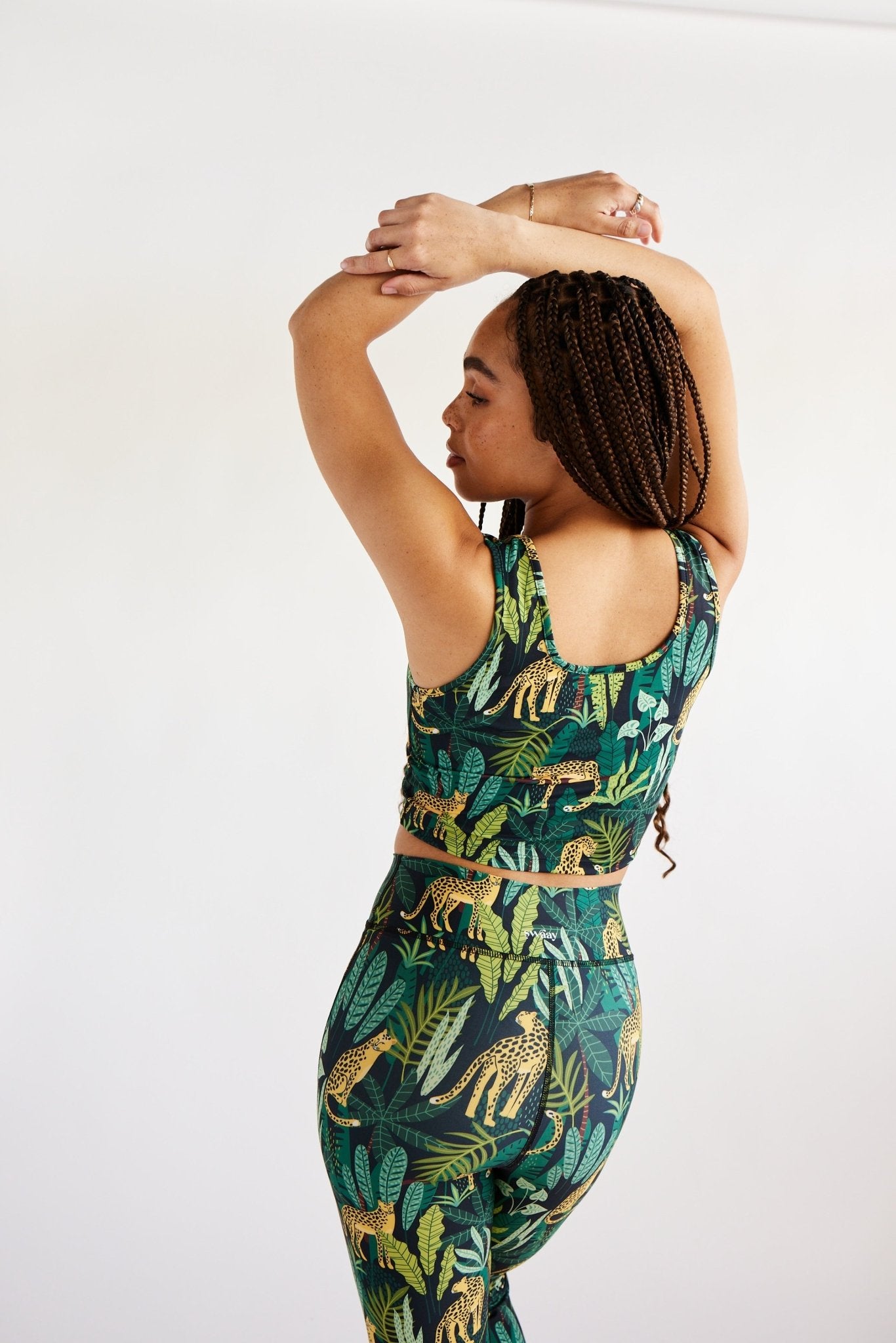 Simple Crop Top - Jungle | Swaay - wholesale | Evolve Fit Wear