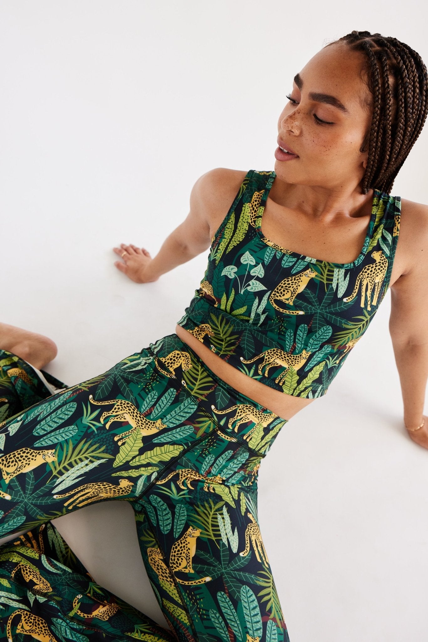 Simple Crop Top - Jungle | Swaay - wholesale | Evolve Fit Wear