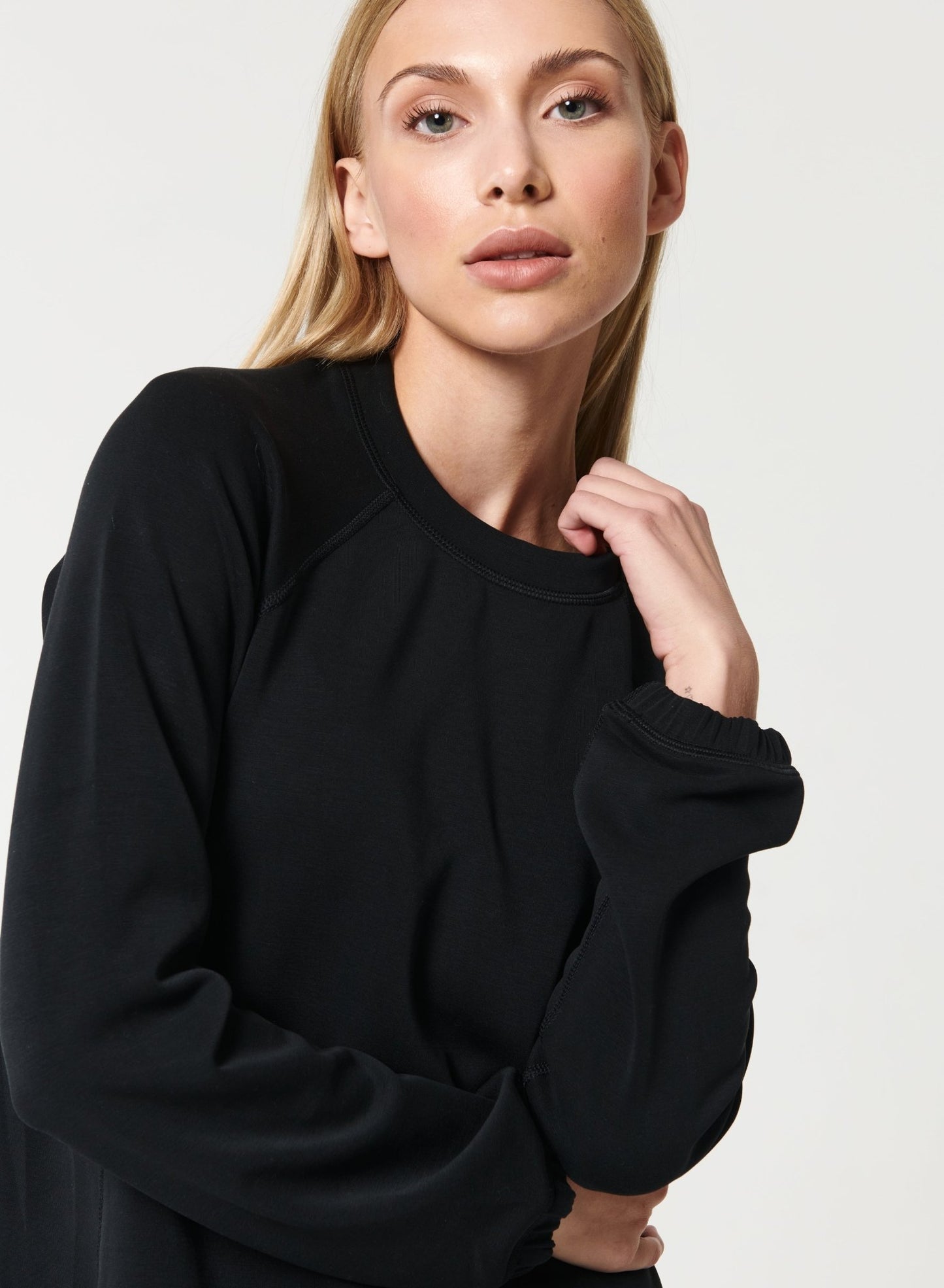 Sleek Sweat - Ultra Soft Relaxed Fit Crew Neck Sweatshirt for Women | NUX | Evolve Fit Wear