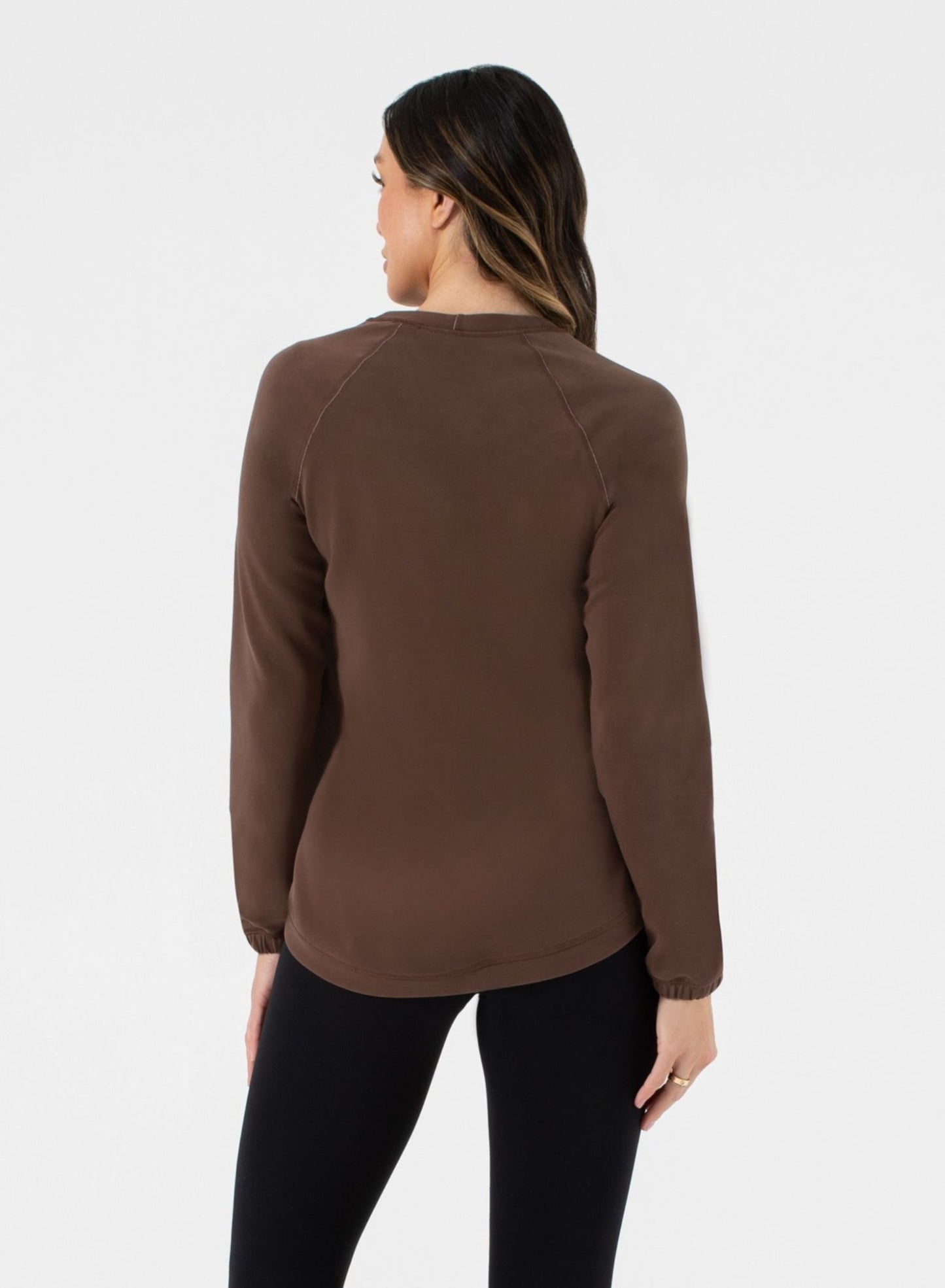 Sleek Sweat - Ultra Soft Relaxed Fit Crew Neck Sweatshirt for Women | NUX | Evolve Fit Wear