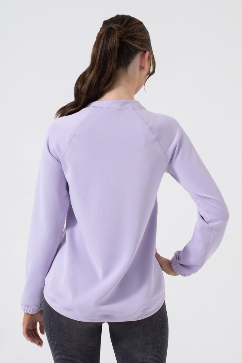 Sleek Sweat - Ultra Soft Relaxed Fit Crew Neck Sweatshirt for Women | NUX | Evolve Fit Wear