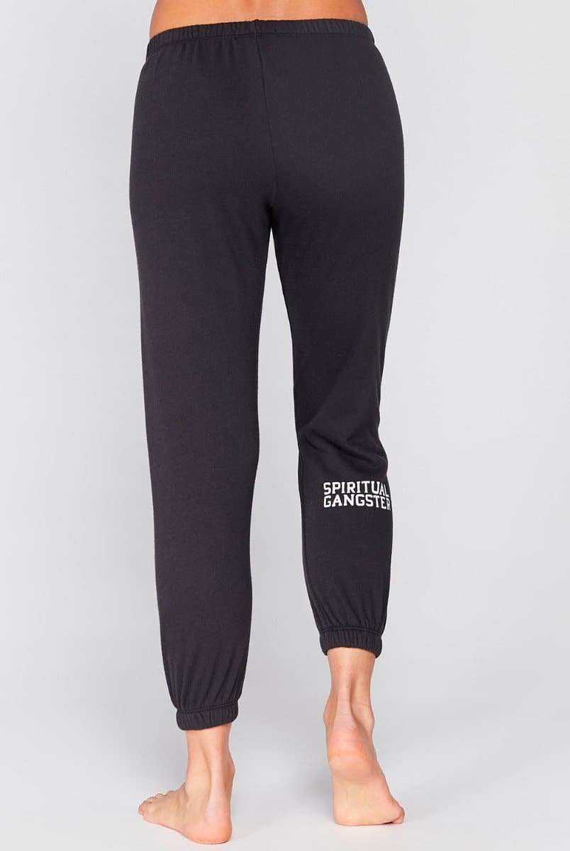 Spiritual Gangster Perfect Sweatpant - Black | Spiritual Gangster | Evolve Fit Wear